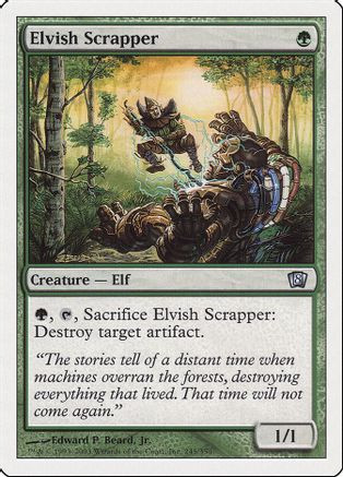 Elvish Scrapper (8ED-245) - 8th Edition、Wizards of the Coast、kayou