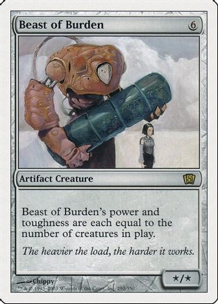 Beast of Burden (8ED-292) - 8th Edition Foil、Wizards of the Coast、kayou