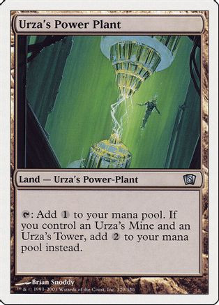 Urza's Power Plant (8ED-329) - 8th Edition Foil、Wizards of the Coast、kayou