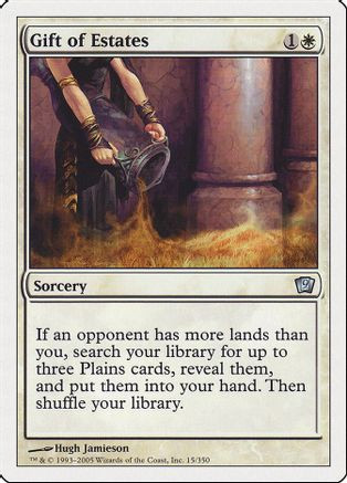 Gift of Estates (9ED-015) - 9th Edition Foil、Wizards of the Coast、kayou
