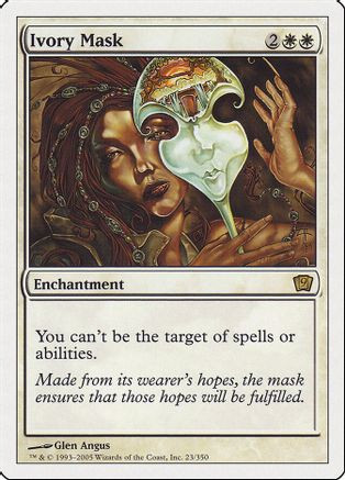 Ivory Mask (9ED-023) - 9th Edition、Wizards of the Coast、kayou