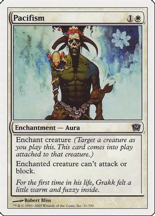Pacifism (9ED-031) - 9th Edition Foil、Wizards of the Coast、kayou