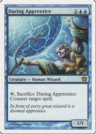 Daring Apprentice (9ED-072) - 9th Edition、Wizards of the Coast、kayou