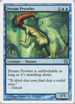 Dream Prowler (9ED-074) - 9th Edition、Wizards of the Coast、kayou