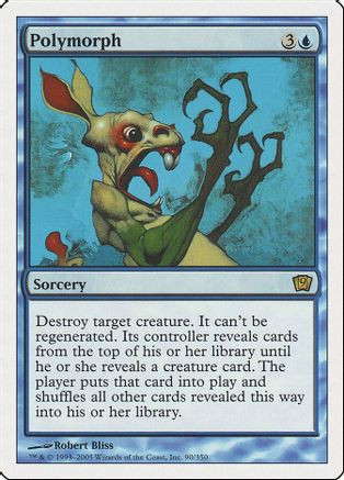 Polymorph (9ED-090) - 9th Edition、Wizards of the Coast、kayou