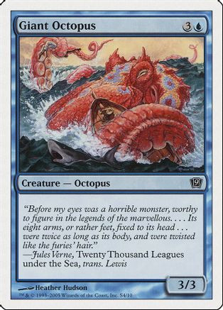 Giant Octopus (9ED-0S4) - 9th Edition、Wizards of the Coast、kayou