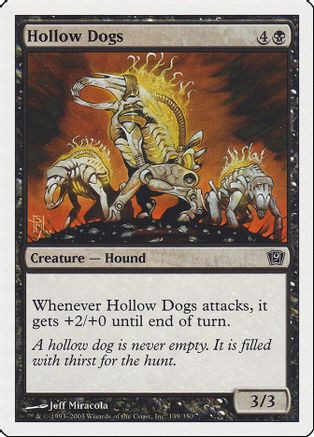 Hollow Dogs (9ED-139) - 9th Edition、GameNerdz、kayou