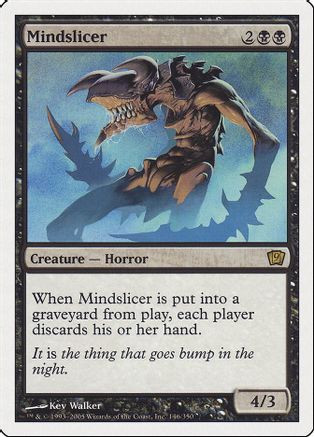 Mindslicer (9ED-146) - 9th Edition、Wizards of the Coast、kayou