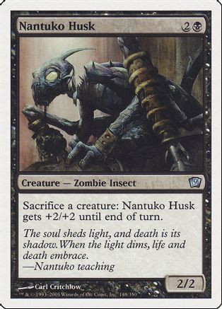 Nantuko Husk (9ED-148) - 9th Edition、Wizards of the Coast、kayou
