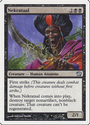 Nekrataal (9ED-149) - 9th Edition Foil、Wizards of the Coast、kayou
