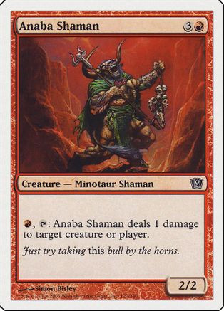 Anaba Shaman (9ED-172) - 9th Edition、Wizards of the Coast、kayou