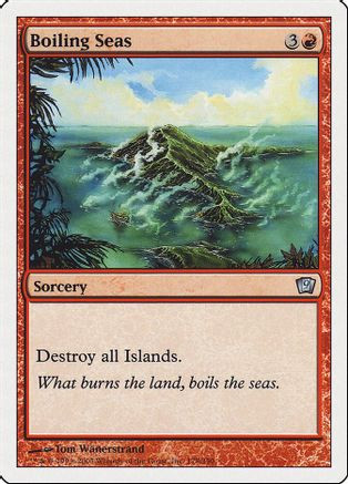 Boiling Seas (9ED-178) - 9th Edition、Wizards of the Coast、kayou