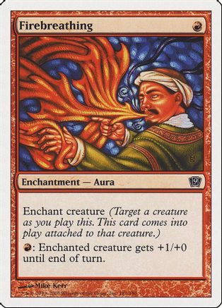 Firebreathing (9ED-181) - 9th Edition Foil、Wizards of the Coast、kayou
