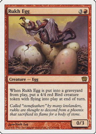 Rukh Egg (9ED-214) - 9th Edition、Wizards of the Coast、kayou
