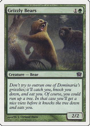 Grizzly Bears (9ED-246) - 9th Edition Foil、Wizards of the Coast、kayou
