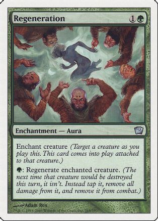 Regeneration (9ED-265) - 9th Edition Foil、Wizards of the Coast、kayou