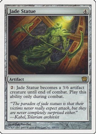 Jade Statue (9ED-300) - 9th Edition、Wizards of the Coast、kayou