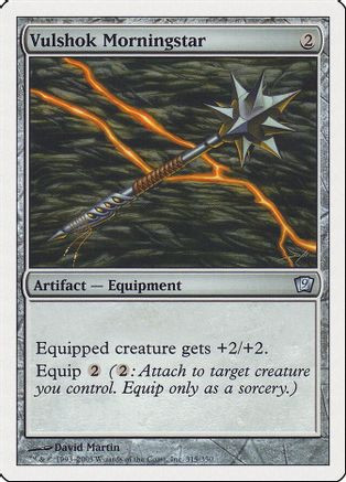 Vulshok Morningstar (9ED-315) - 9th Edition Foil、Wizards of the Coast、kayou