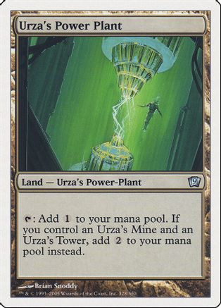 Urza's Power Plant (9ED-328) - 9th Edition、Wizards of the Coast、kayou