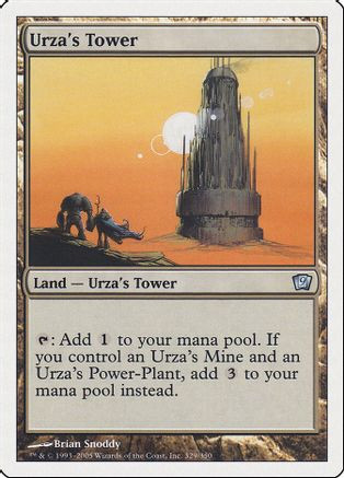 Urza's Tower (9ED-329) - 9th Edition Foil、Wizards of the Coast、kayou
