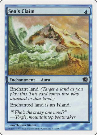 Sea's Claim (9ED-) - 9th Edition、Wizards of the Coast、kayou