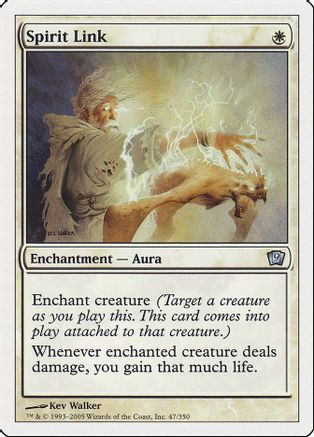 Spirit Link (9ED-047) - 9th Edition、Wizards of the Coast、kayou
