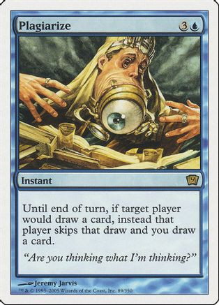 Plagiarize (9ED-089) - 9th Edition Foil、Wizards of the Coast、kayou