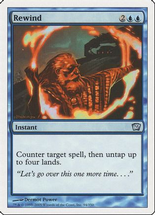 Rewind (9ED-094) - 9th Edition、Wizards of the Coast、kayou