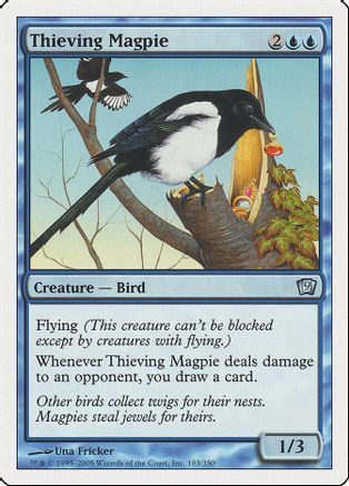 Thieving Magpie (9ED-103) - 9th Edition Foil、Wizards of the Coast、kayou