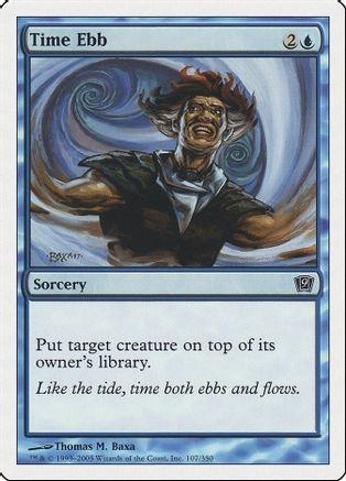 Time Ebb (9ED-107) - 9th Edition、Wizards of the Coast、kayou