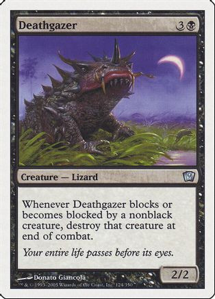 Deathgazer (9ED-124) - 9th Edition、Wizards of the Coast、kayou