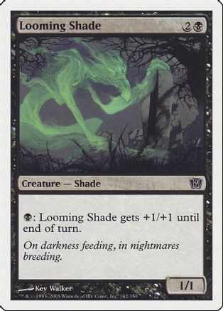 Looming Shade (9ED-142) - 9th Edition、Wizards of the Coast、kayou