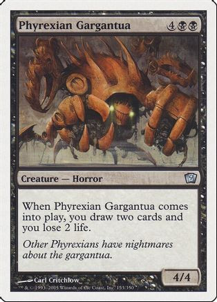 Phyrexian Gargantua (9ED-153) - 9th Edition、Wizards of the Coast、kayou