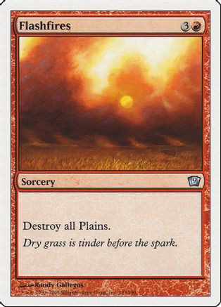 Flashfires (9ED-183) - 9th Edition Foil、Wizards of the Coast、kayou