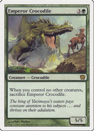 Emperor Crocodile (9ED-241) - 9th Edition、Wizards of the Coast、kayou