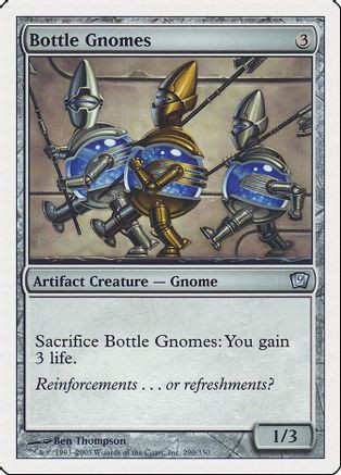 Bottle Gnomes (9ED-290) - 9th Edition、Wizards of the Coast、kayou