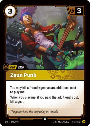Zaun Punk (160/221) - Spiritforged - Game Nerdz