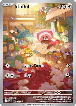 Stufful - 154/132 154 - ME01 Mega Evolution Holofoil (HP)、The Pokémon Company、kayou