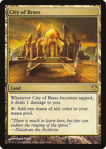 City of Brass (MD1-015) - Modern Event Deck 2014、Wizards of the Coast、kayou