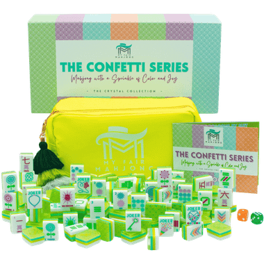 Crystal Confetti Citrus Green: Mahjong with a Sprinkle of Color and Joy、My Fair Mahjong、kayou