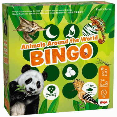 Animals Around the World Bingo、Haba、kayou