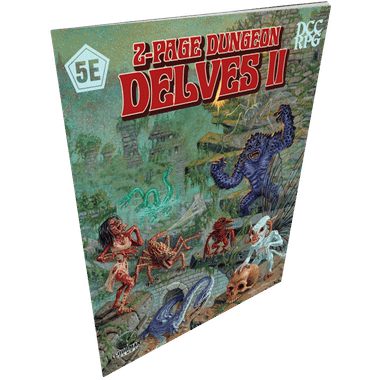 2-Page Dungeon Delves 2 (DCC/5E)、Goodman Games、kayou