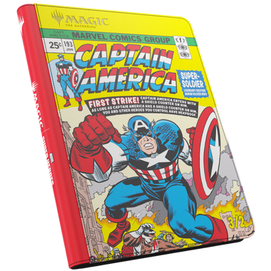 Gamegenic: Zip-Up Album - MTG Marvel Super Heroes - Captain