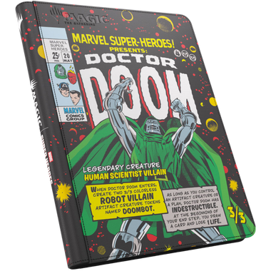 Gamegenic: Zip-Up Album - MTG Marvel Super Heroes - Doctor Doom