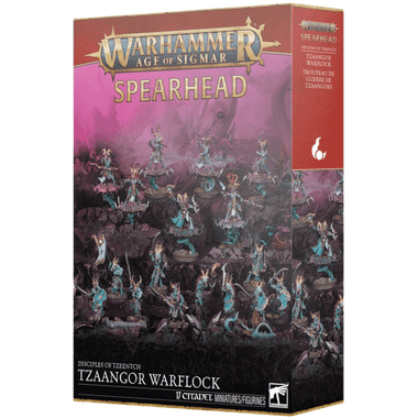 Warhammer Age of Sigmar: Spearhead - Disciples of Tzeentch - Tzaangor Warflock