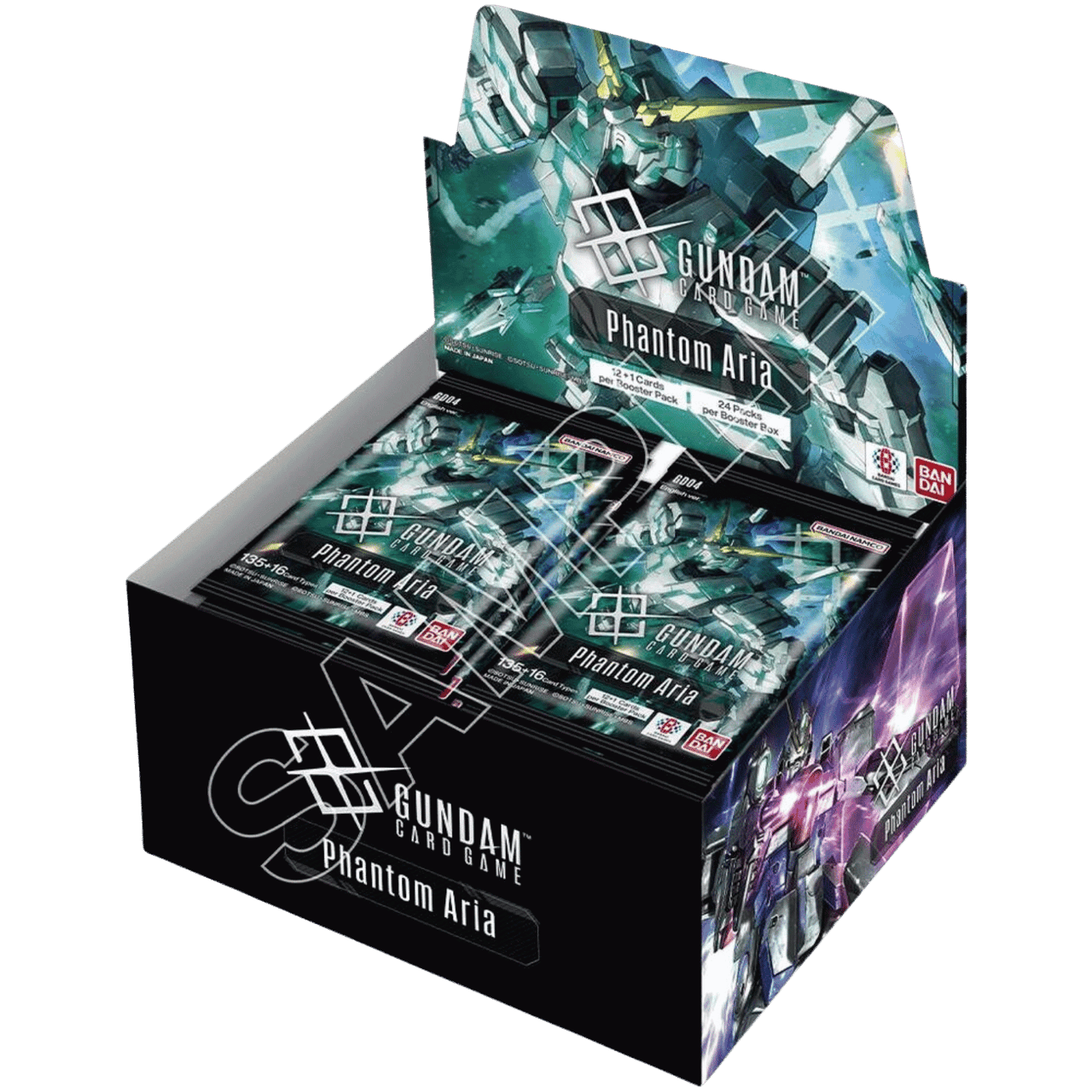 gundam tcg booster box 2 Amazon.com: Bandai (BANDAI) Gundam Card Game Booster Pack Dual Impact  [GD02] (Box) 24 Packs Included : Toys & Games main image 1