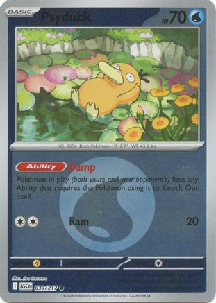 Sabrina's Psyduck 99/132 - Gym Challenge Unlimited - Game Nerdz