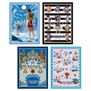 One Piece TCG: Official Card Sleeves V15 (70ct) (Set of 4) - Game