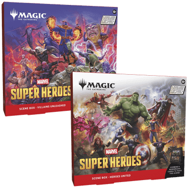 Magic: The Gathering - Marvel Super Heroes - Scene Box (Set of 2