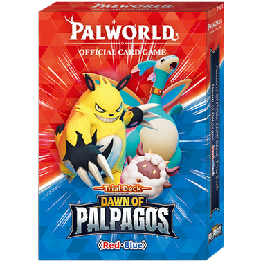 Palworld Official Card Game: Dawn of Palpagos - Red/Blue - Trial